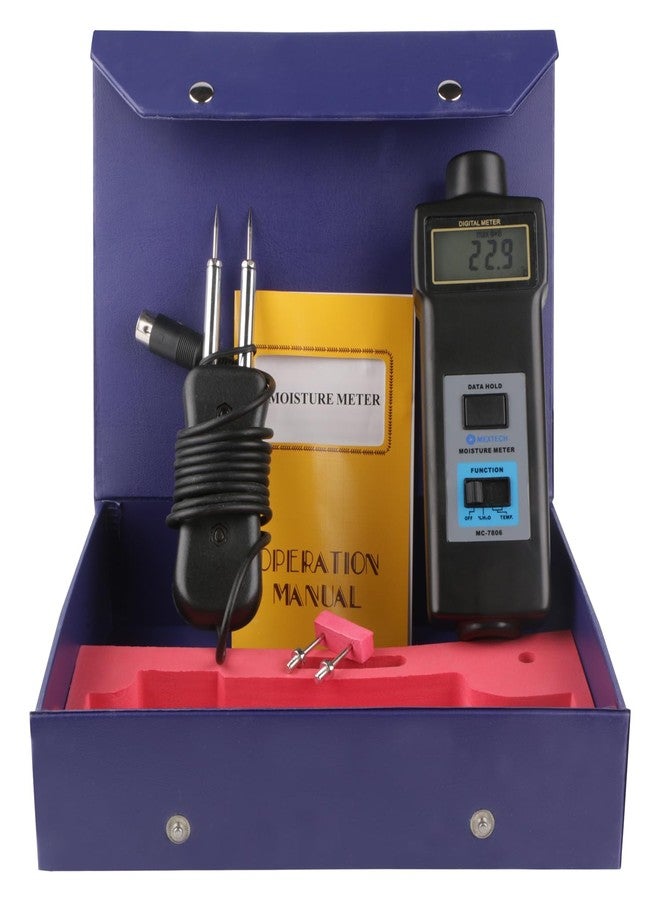 MEXTECH DIGITAL WOOD MOISTURE METER MC7806 - Image 5